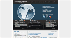 Desktop Screenshot of amjobsonline.com